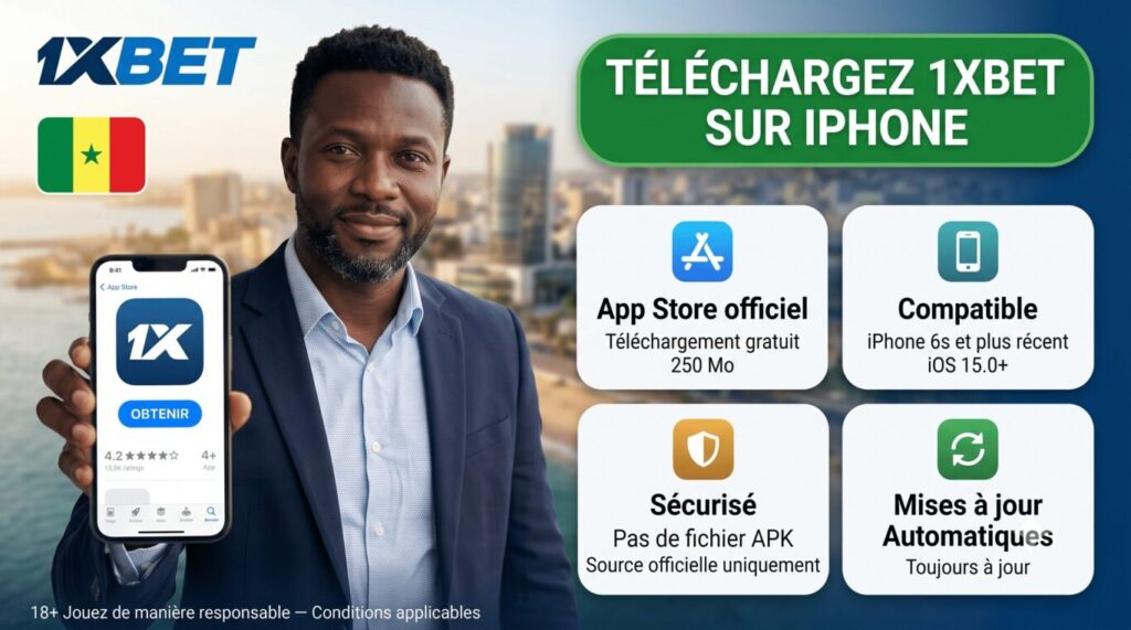 Télécharger 1xBet depuis l'App Store